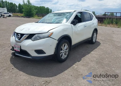 2016 Nissan Rogue Sv from USA, damaged, VIN 5N1AT2MV8GC923490